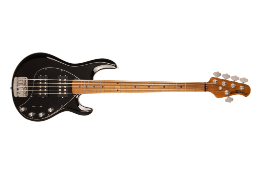 Ernie Ball Music Man - StingRay5 Special 5 HH 5-String Electric Bass with Case - Black