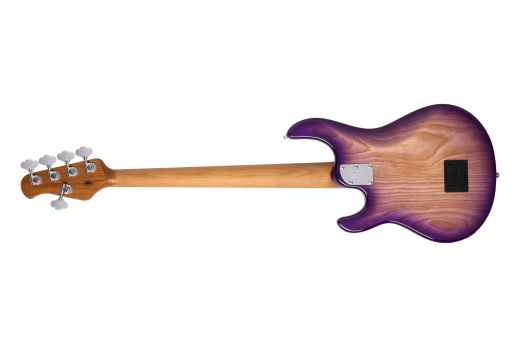 StingRay5 Special 5 HH 5-String Electric Bass with Case - Purple Sunset