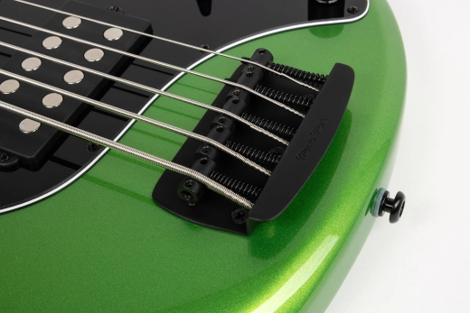 StingRay5 Special 5 HH 5-String Electric Bass with Case - Kiwi Green