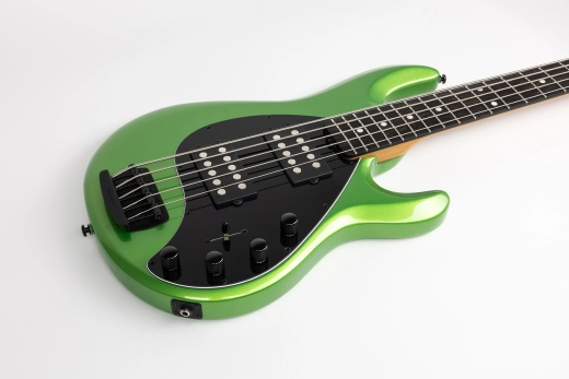 StingRay5 Special 5 HH 5-String Electric Bass with Case - Kiwi Green