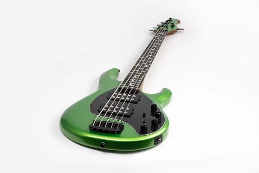 StingRay5 Special 5 HH 5-String Electric Bass with Case - Kiwi Green