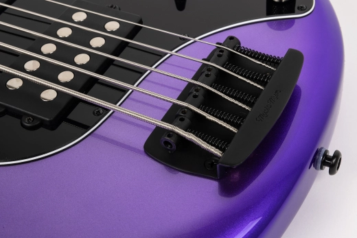 StingRay5 Special 5 HH 5-String Electric Bass with Case - Grape Crush