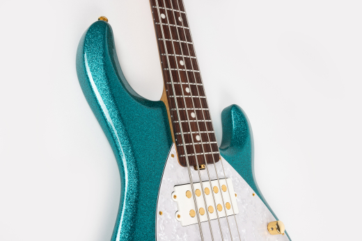 StingRay5 Special 5 HH 5-String Electric Bass with Case - Ocean Sparkle