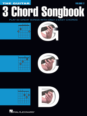 Hal Leonard - The Guitar Three-Chord Songbook, Volume2 (sol-do-r) Guitare Livre