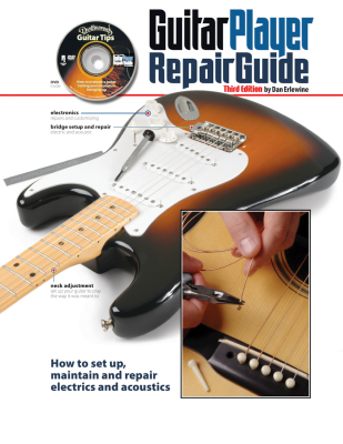 Hal Leonard - The Guitar Player Repair Guide (3edition rvise) Erlewine Guitare Livre avec DVD