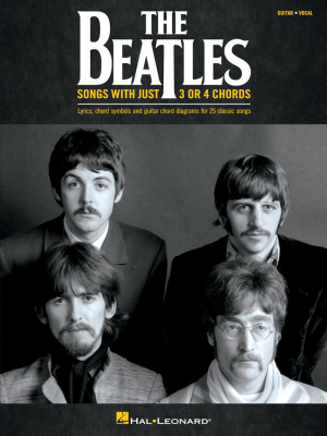 The Beatles: Songs with Just 3 or 4 Chords - Guitar - Book