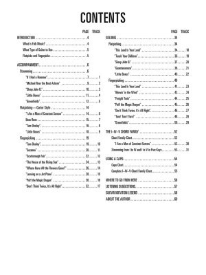 Hal Leonard Folk Guitar Method - Sokolow - Guitar TAB - Book/Audio Online