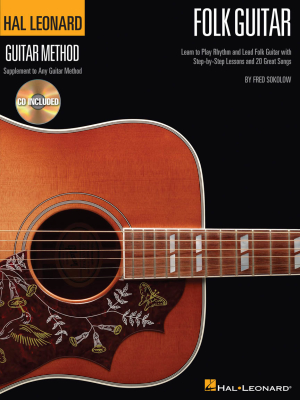 Hal Leonard - HalLeonard Folk Guitar Method Sokolow Guitare (tablatures) Livre avec fichiers audio en ligne