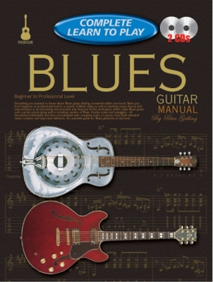Koala Music Publications - Complete Learn To Play Blues Guitar Manual: Teach Yourself How To Play Guitar Gelling Guitare Livre avec 2CD