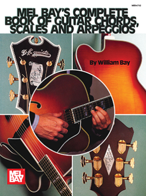 Mel Bay - Complete Book of Guitar Chords, Scales, and Arpeggios - Bay - Guitar - Book