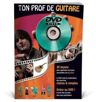 Editions Coup de Pouce - Ton Prof: guitare acoustique - Guitar - Book/DVD ***French***