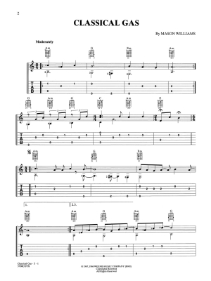 Classical Gas - Williams - Guitar TAB - Sheet Music