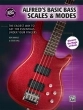 Alfred Publishing - Alfreds Basic Bass Scales & Modes - Manus\/Hall - Bass Guitar TAB- Book