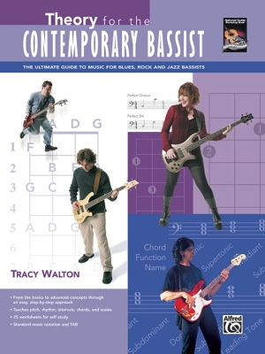 Alfred Publishing - Theory for the Contemporary Bassist - Walton - Bass Guitar - Book