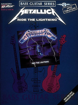 Cherry Lane - Metallica: Ride the Lightning Basse (tablatures) Livre