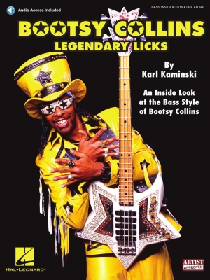 Cherry Lane - Bootsy Collins Legendary Licks - Kaminski - Bass Guitar TAB - Book/Audio Online
