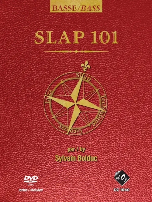 Slap 101 - Bolduc - Bass Guitar - Book/DVD