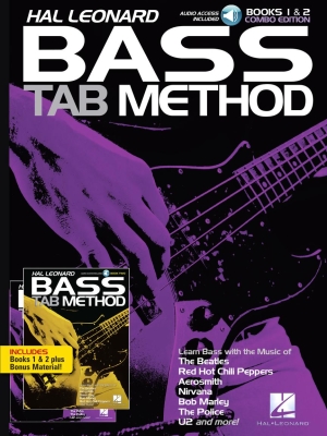 Hal Leonard - Hal Leonard Bass Tab Method: Combo Edition of Books 1 & 2 - Wills - Bass Guitar TAB - Book/Audio Online