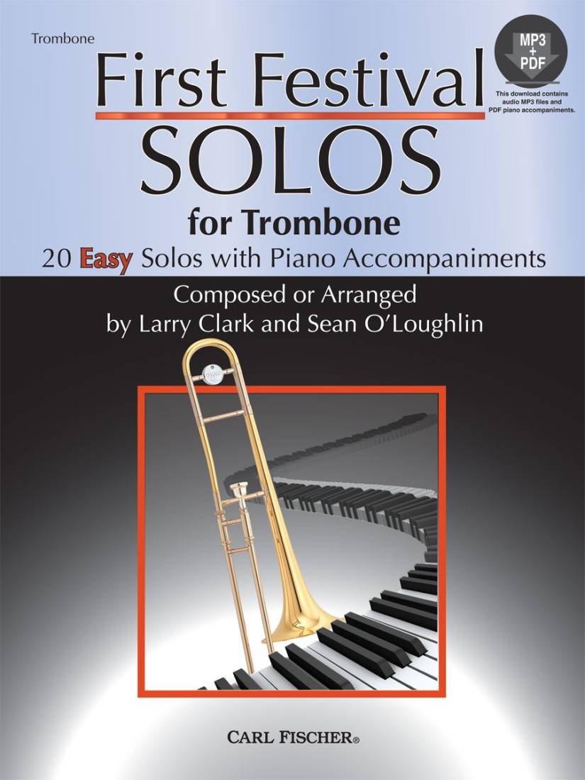 First Festival Solos for Trombone - O\'Loughlin/Clark - Trombone/Piano/Media Online