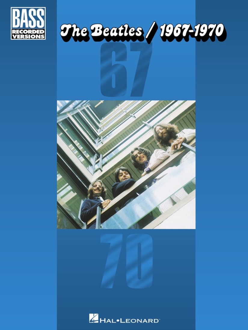 The Beatles/1967-1970: Bass Recorded Versions - Bass Guitar TAB - Book