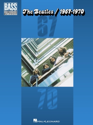 Hal Leonard - The Beatles/1967-1970: Bass Recorded Versions - Bass Guitar TAB - Book
