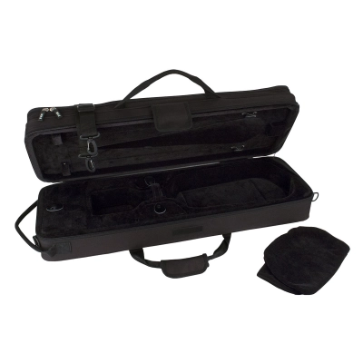 Max Oblong 4/4 Violin Case - Black