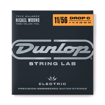 Dunlop - Nickel Wound Drop C Electric Guitar Strings - 11-56