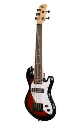 Solid Body 5-String Fretted U-Bass - Tobacco Burst