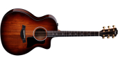 Taylor Guitars - 224ce-K DLX Grand Auditorium Koa Acoustic\/Electric Guitar with Hardshell Case