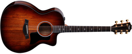 224ce-K DLX Grand Auditorium Koa Acoustic/Electric Guitar with Hardshell Case