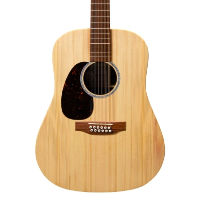 D-X2E Brazilian Dreadnought 12-String Acoustic/Electric Guitar with Gigbag - Left Handed