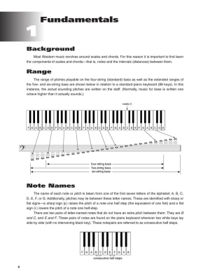Bass Fretboard Basics: Essential Concepts - Farnen - Bass Guitar TAB - Book