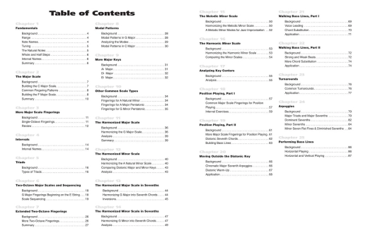 Bass Fretboard Basics: Essential Concepts - Farnen - Bass Guitar TAB - Book