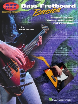 Hal Leonard - Bass Fretboard Basics: Essential Concepts Farnen Basse (tablatures) Livre