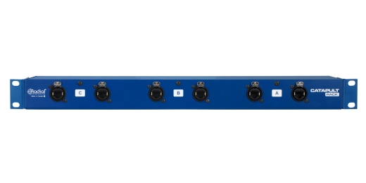 Cat 5 Analog Audio Snake Catapult Rack Receiver