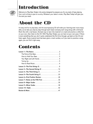 Play Bass Today! Beginner\'s Pack - Bass Guitar TAB - Book/DVD/Audio Online
