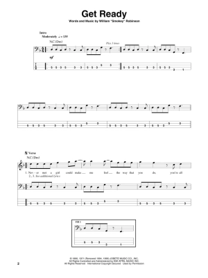 R&B: Bass Play-Along Volume 2 - Bass Guitar TAB - Book/Audio Online