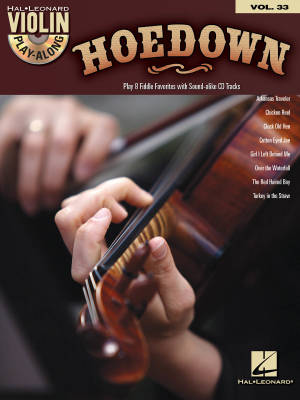 Hal Leonard - Hoedown: Violin Play-Along Volume 33 - Book/CD