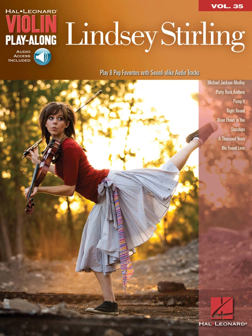 Lindsey Stirling: Violin Play-Along Volume 35 - Book/Audio Online