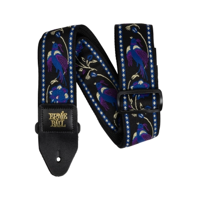 Ernie Ball - Classic Jacquard Guitar/Bass Strap - Purple Pleasant Pheasant