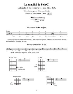 Mthode de guitare basse1 (version franaise) Filiberto Basse Livre avec CD