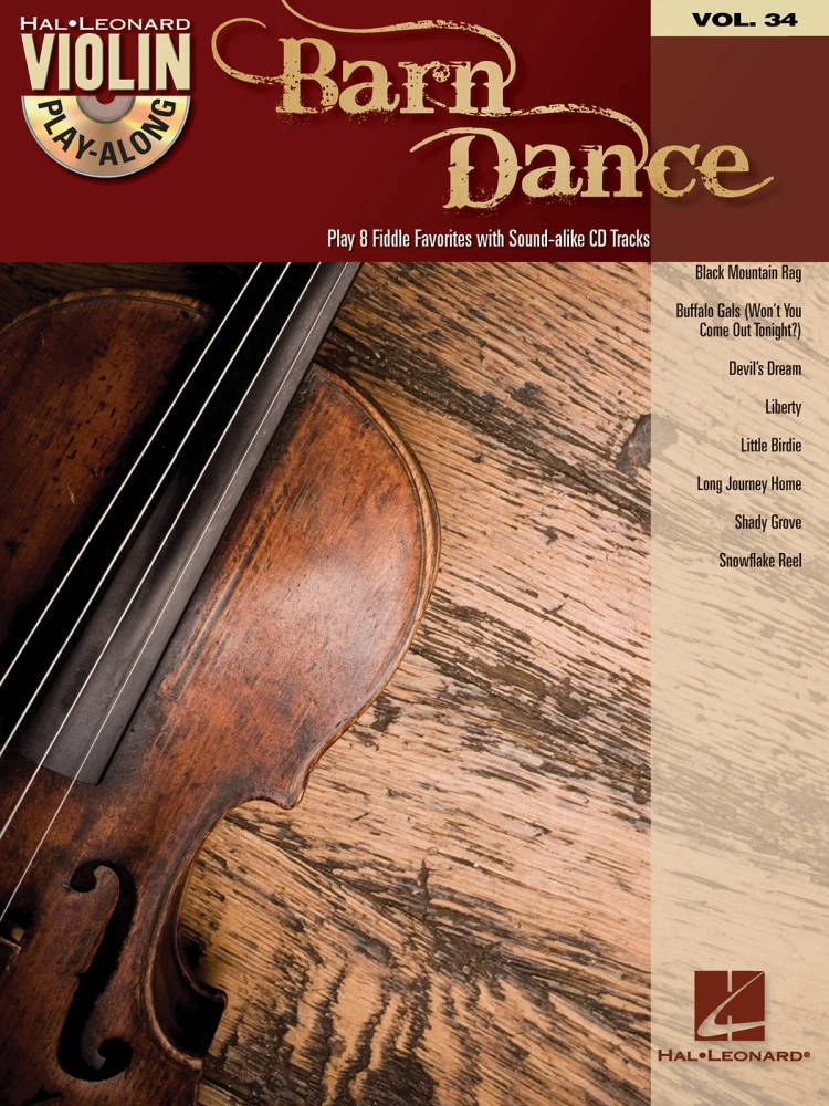 Barn Dance: Violin Play-Along Volume 34 - Book/CD