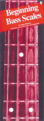 Music Sales - Beginning Bass Scales - Pickow - Bass Guitar TAB - Book