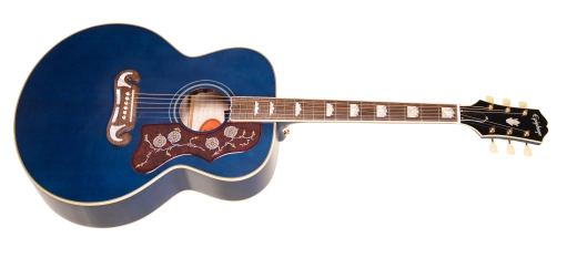 Limited Edition Inspired by Gibson J-200 Acoustic/Electric Guitar - Viper Blue