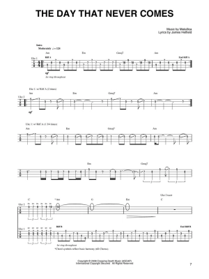 Best of Metallica for Ukulele - Gorenberg - Ukulele TAB - Book