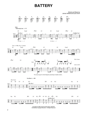 Best of Metallica for Ukulele - Gorenberg - Ukulele TAB - Book