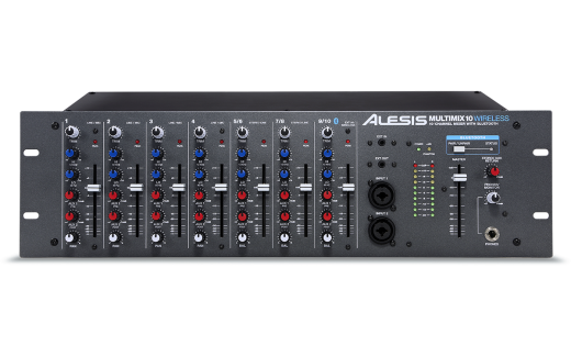 Alesis - MultiMix 10 Wireless 10-Channel Rackmount Mixer