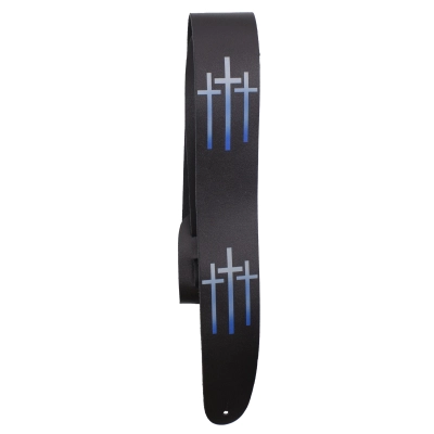 Perris Leathers Ltd - 2.5 Triple Crosses Leather Guitar Strap