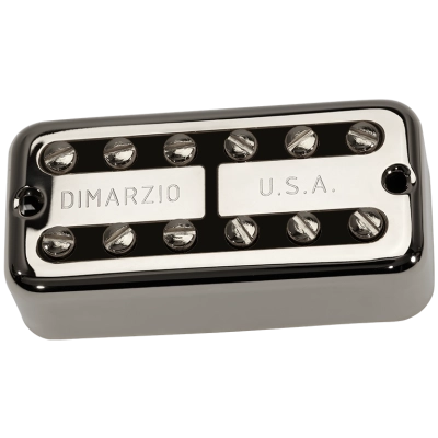 DiMarzio - PAF Tron Neck Pickup - Nickel Cover with Black Insert