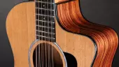 254ce Plus Grand Auditorium Rosewood/Spruce 12-String Acoustic/Electric Guitar with Gigbag